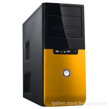 Colorful ATX Case for Computer-Orange